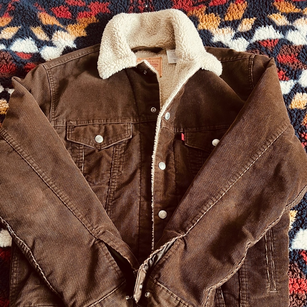 Levi’s Sherpa Lined Corduroy Jacket